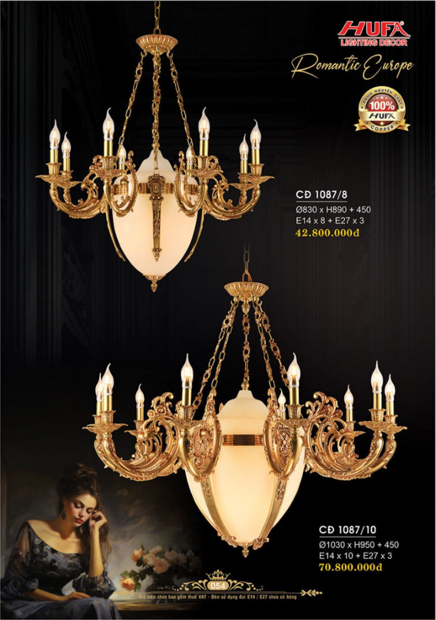 Bảng giá đèn trang trí HUFA